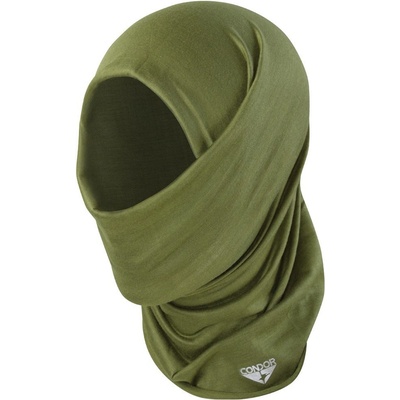 CONDOR OUTDOOR šátek MULTI WRAP multizelená