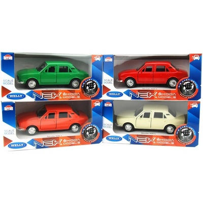 Welly Škoda 105 L bílá 1:34