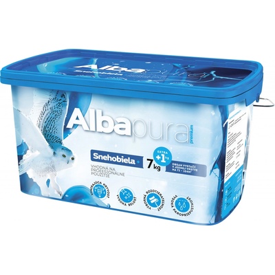 CHEMOLAK Albapura snehobiela maliarska farba Biela 20kg