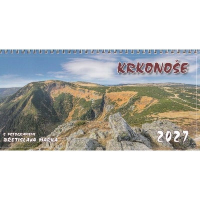 Krkonoše s fotografiemi Břetislava Marka stolní 2027