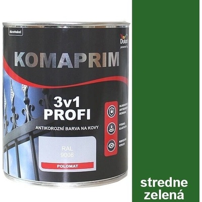 Dulux Komaprim 3v1 Profi 0,75 l stredne zelená
