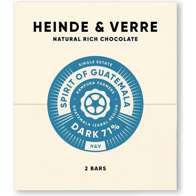 Heinde & Verre 71% hořká čokoláda Vibrant Colombia 70 g