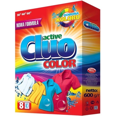 Cluo prací prášok na farebné prádlo 600 g