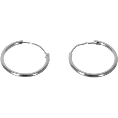 Argento Strieborné náušnice krúžky - 16 mm priemer 65552