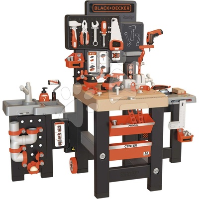 Smoby Black+Decker mega pracovní dílna – Hledejceny.cz