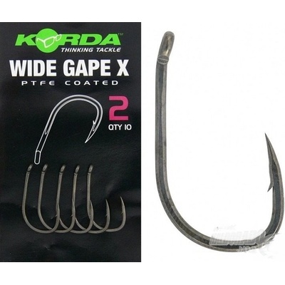 Korda s protihrotem Wide Gape X vel.8 10 ks