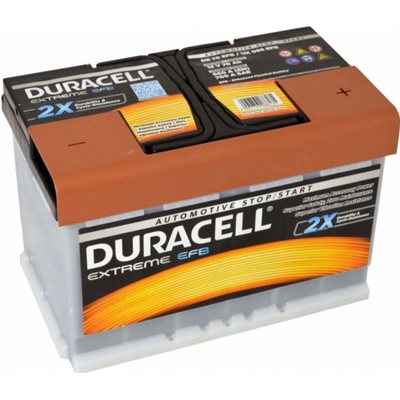 Duracell Extreme EFB 12V 70Ah 660A DE70EFB – Hledejceny.cz