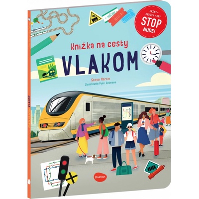 Presco Group Knižka na cesty VLAKOM – Stop nude: kvízy, rébusy, hry – Hledejceny.cz