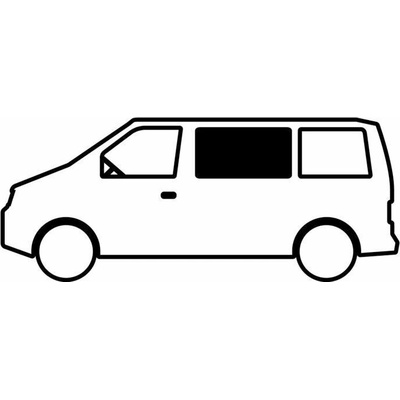 Boční posuvné okno Carbest pro VW T5 a T6 varianta První okno za řidičem (T5/T6 krátká i long)