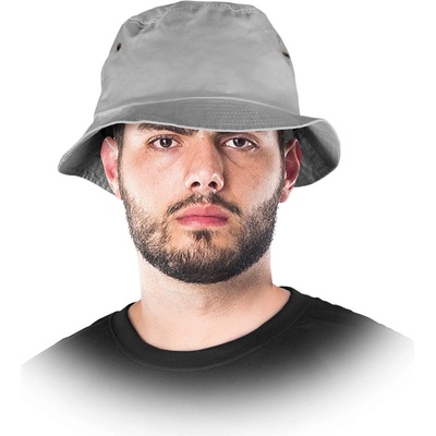 Bavlnený pracovný klobúk Hat šedá heather