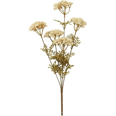 Ib Laursen Umelá kvetina White Umbel Flowers 40 cm
