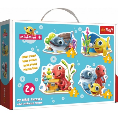 TREFL Baby Rybka MiniMini 4v1 3,4,5,6 dílků