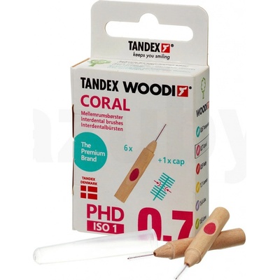 Tandex Woodi 0,7 mezizubní kartáček 6 ks – Hledejceny.cz