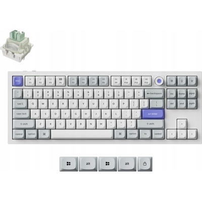 Keychron Q3 HE 80% Magnetic White Q3HW-P1