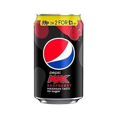 Pepsi sycená limonáda s příchutí maliny PM 24 x 330 ml
