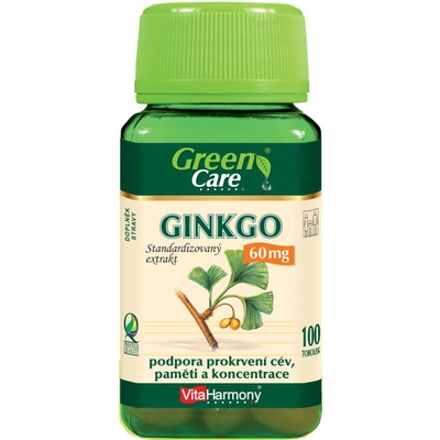 VitaHarmony Ginkgo 60 mg extrakt 100 kapsúl