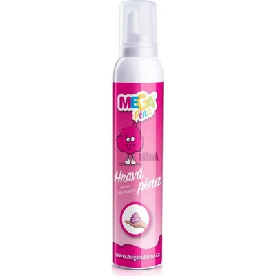 Megapěna kreativní pěna do vany růžová 200 ml