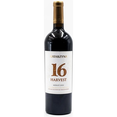 Katarzyna Estate Harvest 16 Merlot červená 14,5% 0,75 l (čistá fľaša)
