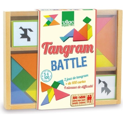 Vilac Drevený tangram