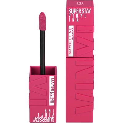 Maybelline Superstay Vinyl Ink Liquid rtěnka 20 Coy 4,2 ml