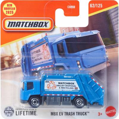 Matchbox MBX Popelářské auto na elektrický pohon