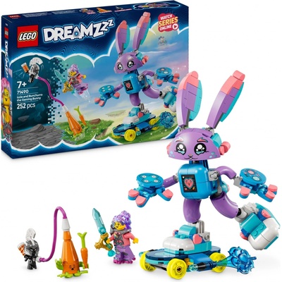 LEGO® DREAMZzz™ 71490 Izzie a herní králíček Bunchurro