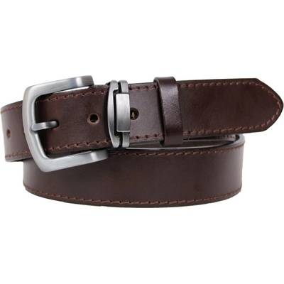 Penny Belts pánský kožený opasek 209-1-40 hnědý
