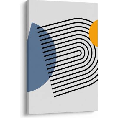 Obraz - Minimalistická abstrakce N⁰2, jednodílný 60x90 cm
