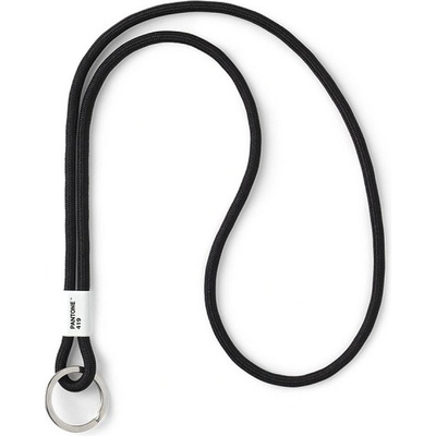 Šňůrka na krk PANTONE Black 419