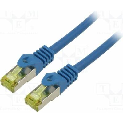 Goobay 69399 Patch S/FTP Kat: 6a RJ45 vidlice z obou stran lanko Cu