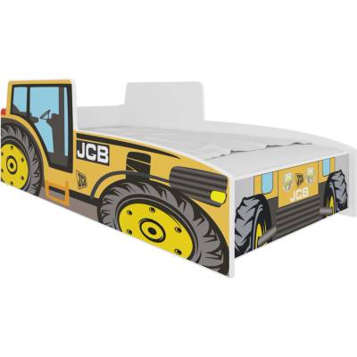 ADRK Furniture Tractor žlutá s matrací