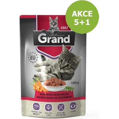Grand deluxe hovädzie mäso so zeleninou 100 g