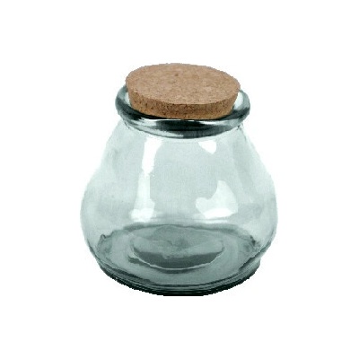 San Miguel Poháre z recyklovaného skla s korkovým uzáverom SAC číra 800 ml