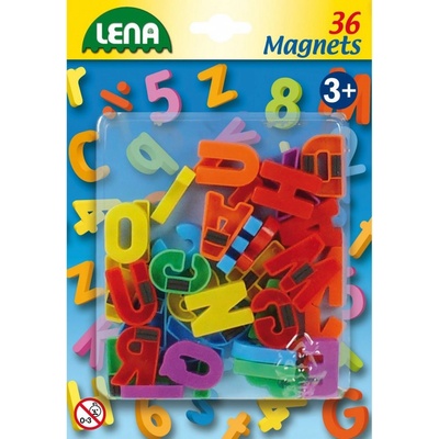 Lena magnetická písmena velká 30mm 36 ks – Hledejceny.cz