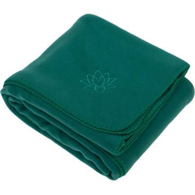 Bodhi deka na jógu Asana Blanket tmavě zelená 150x200