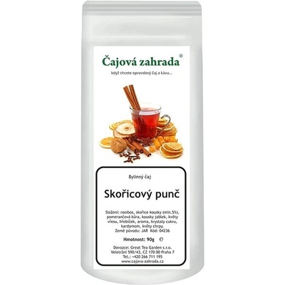 Čajová zahrada Skořicový punč skořicový čaj rooibos čaj 90 g