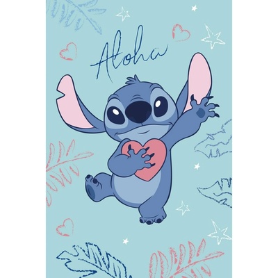 Jerry Fabrics Detská deka Lilo a Stitch Aloha