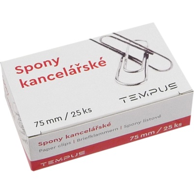 Tempus spony kancel.Tempus 75mm 25ks