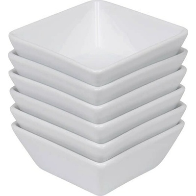 METRO PROFESSIONAL Miska VILO porcelán bílá 8 x 8 cm 6 ks