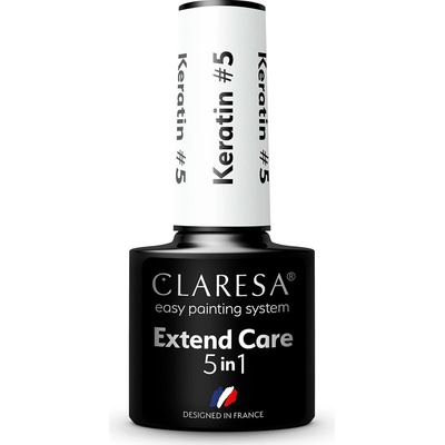 Claresa Gél lak Extend Care 5 in 1 Keratin 5 5 g