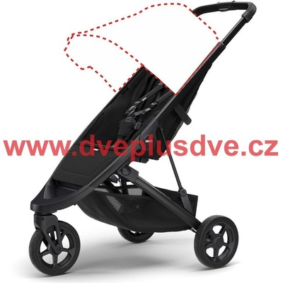 Thule SPRING STROLLER BEZ STŘÍŠKY Black 2020