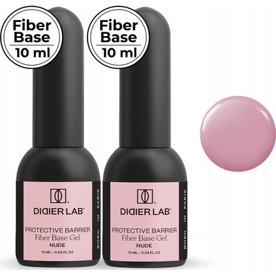 SADA 2x10ML HYBRIDNÍ BÁZE FIBER DIDIER LAB NUDE