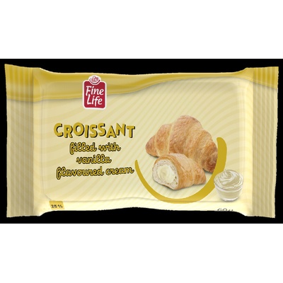 Fine Life Croissant s vanilkovou příchutí 60 g