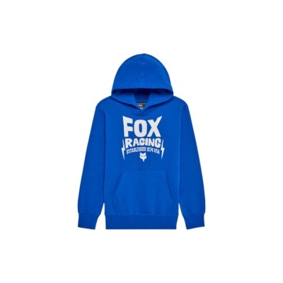 FOX Youth Bolt Pullover Hoodie Blue