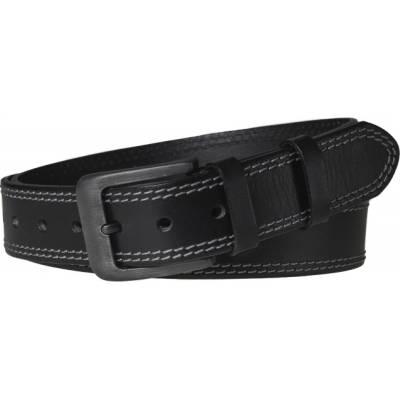 Segali pánský opasek kožený jeans 02/2 černý