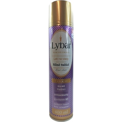 Lybar Hard Silne tužiaci lak na vlasy 400 ml