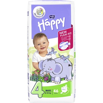 Bella Happy 4 Maxi 8-18 kg 46 ks