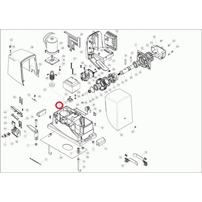 BMG0907R08.45673 korpus pohonu RB600/1000