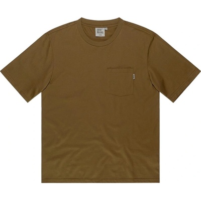 Vintage Industries triko Gray Pocket hnedé
