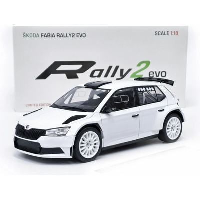 FOX18 Škoda Fabia Rally2 EVO Plain Body 1:18